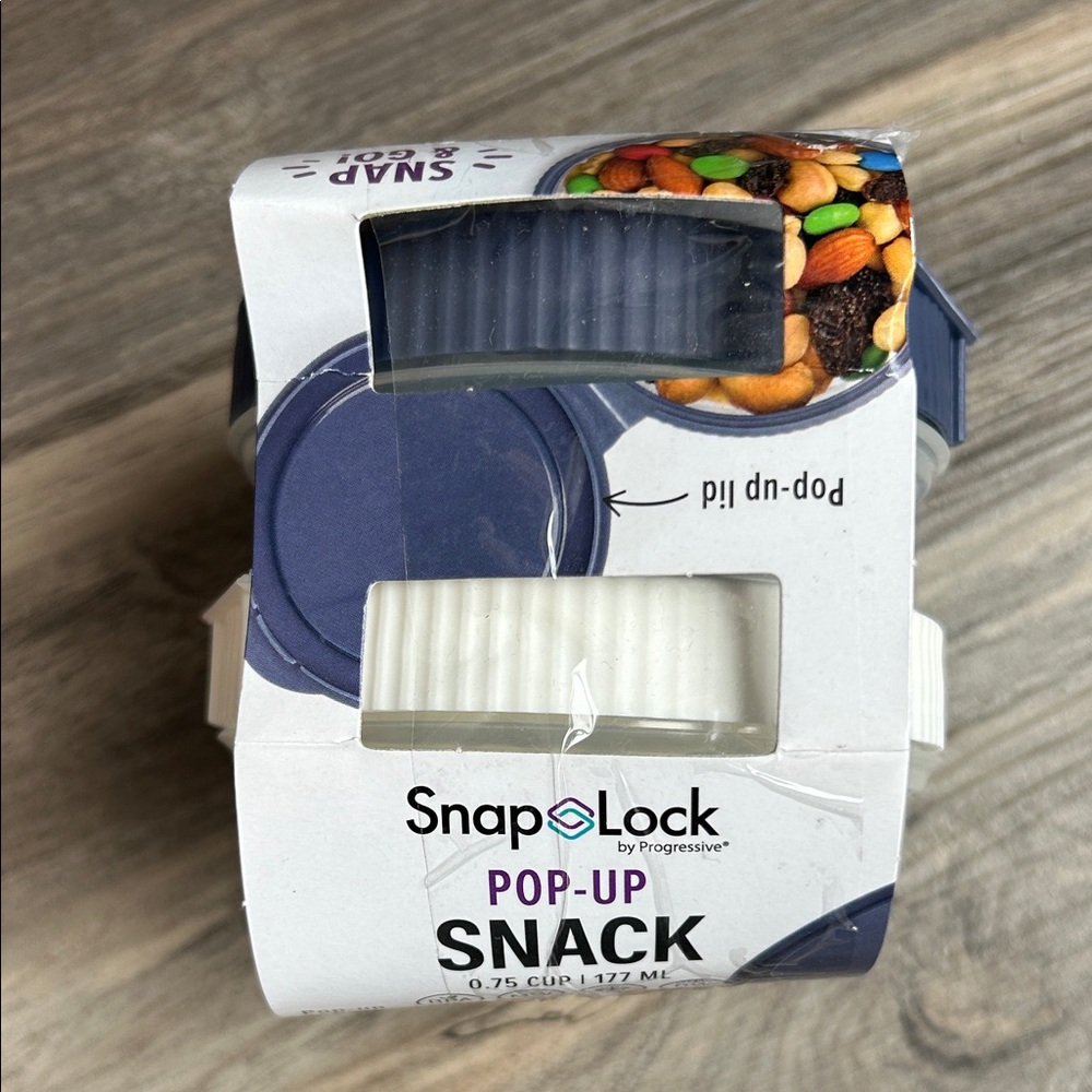 NWOT SnapLock Snack Containers - Picture 3 of 5